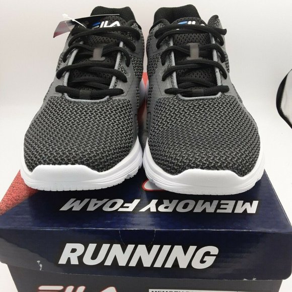 Fila Other - Fila Running Men Shoe 10 Memory Panorama 7 Sneaker Black